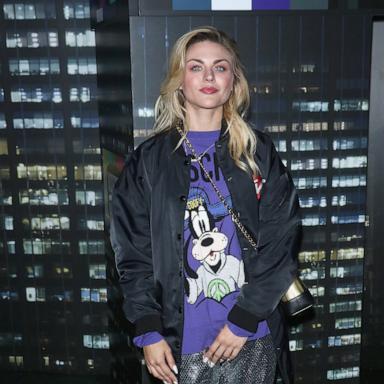 Frances Bean Cobain attends the Moschino x H&M show at Pier 36 on October 24, 2018 in New York City. (Photo by Jim Spellman/WireImage)