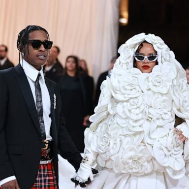 PHOTO: A$AP Rocky and Rihanna attend The 2023 Met Gala
