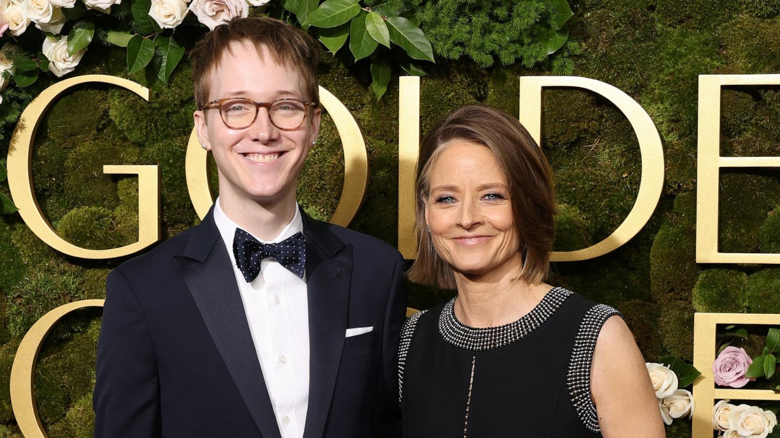 PHOTO: Kit Bernard and Jodie Foster attend the 82nd Annual Golden Globe Awards, Jan. 5, 2025, in Beverly Hills, Calif.