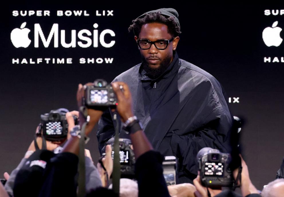 PHOTO: Super Bowl LVIX Pregame & Apple Music Super Bowl LVIX Halftime Show Press Conference