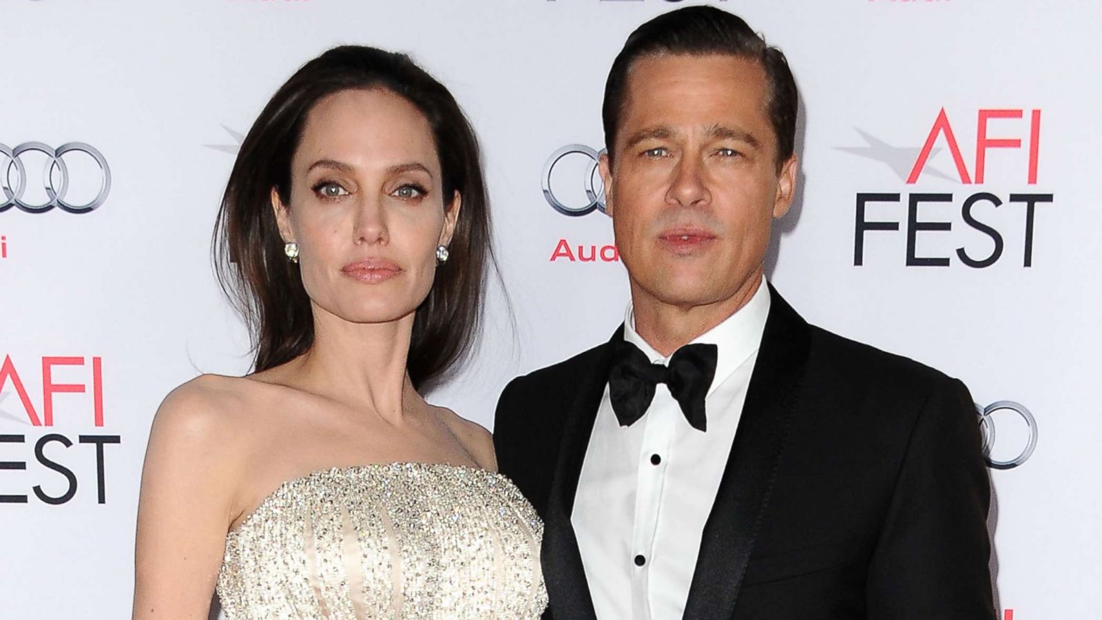 PHOTO: Angelina Jolie and Brad Pitt attend the premiere of "By the Sea" at the 2015 AFI Fest at TCL Chinese 6 Theatres, Nov. 5, 2015, in Hollywood, California.