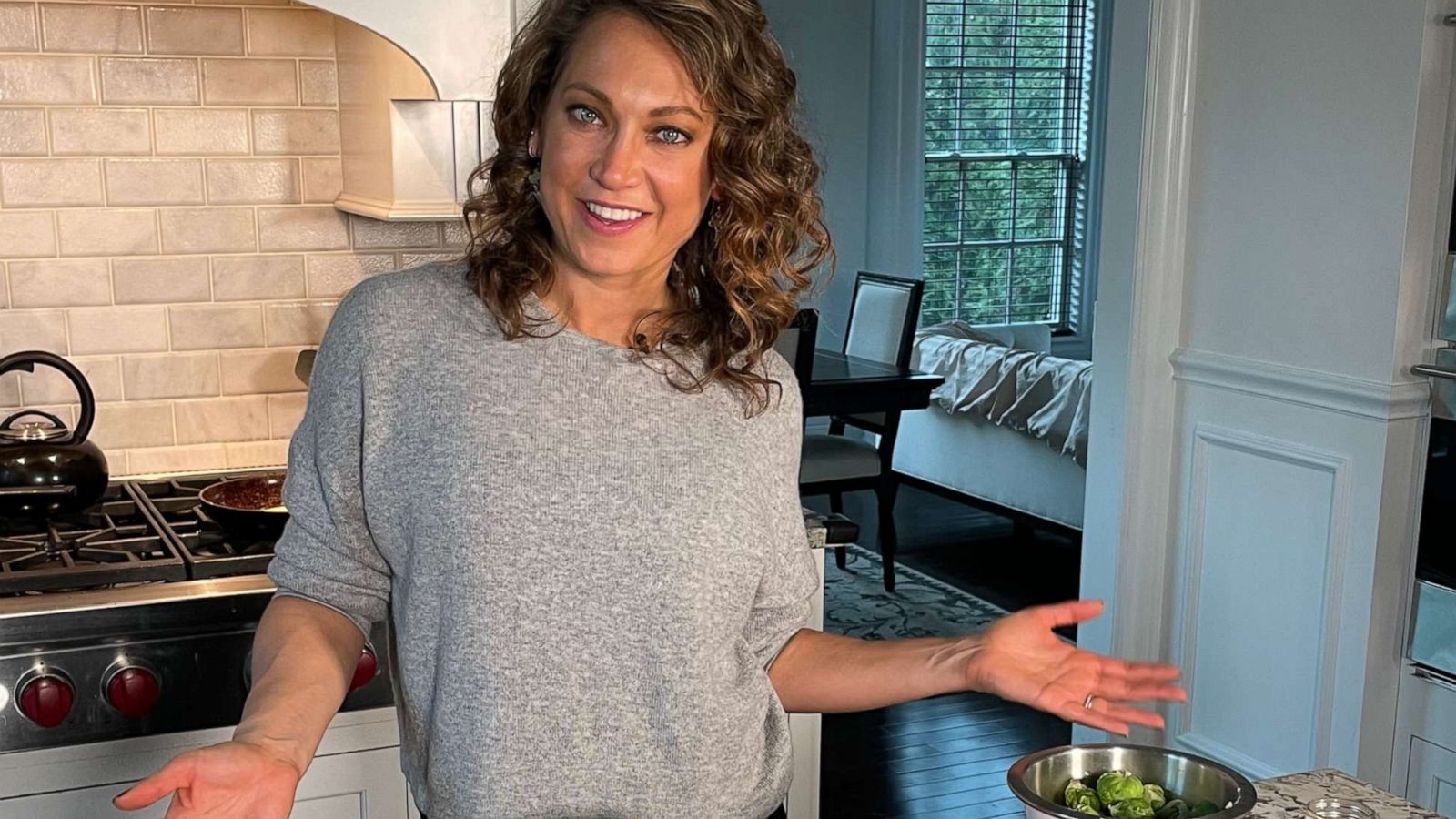 PHOTO: Ginger Zee makes three versions of her Oma's crepes.