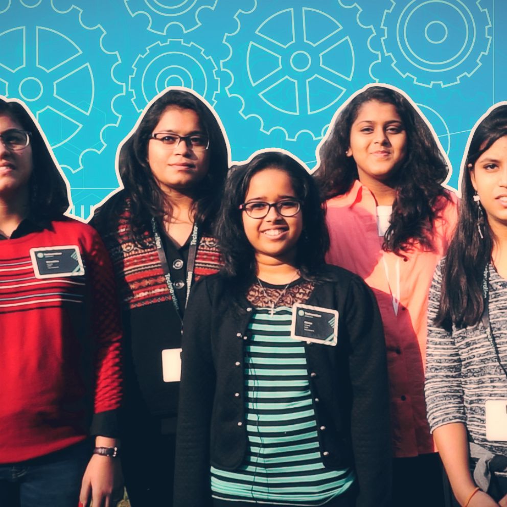 VIDEO: Super smart teen girls from India invented an app to deal with all of our iPhone waste