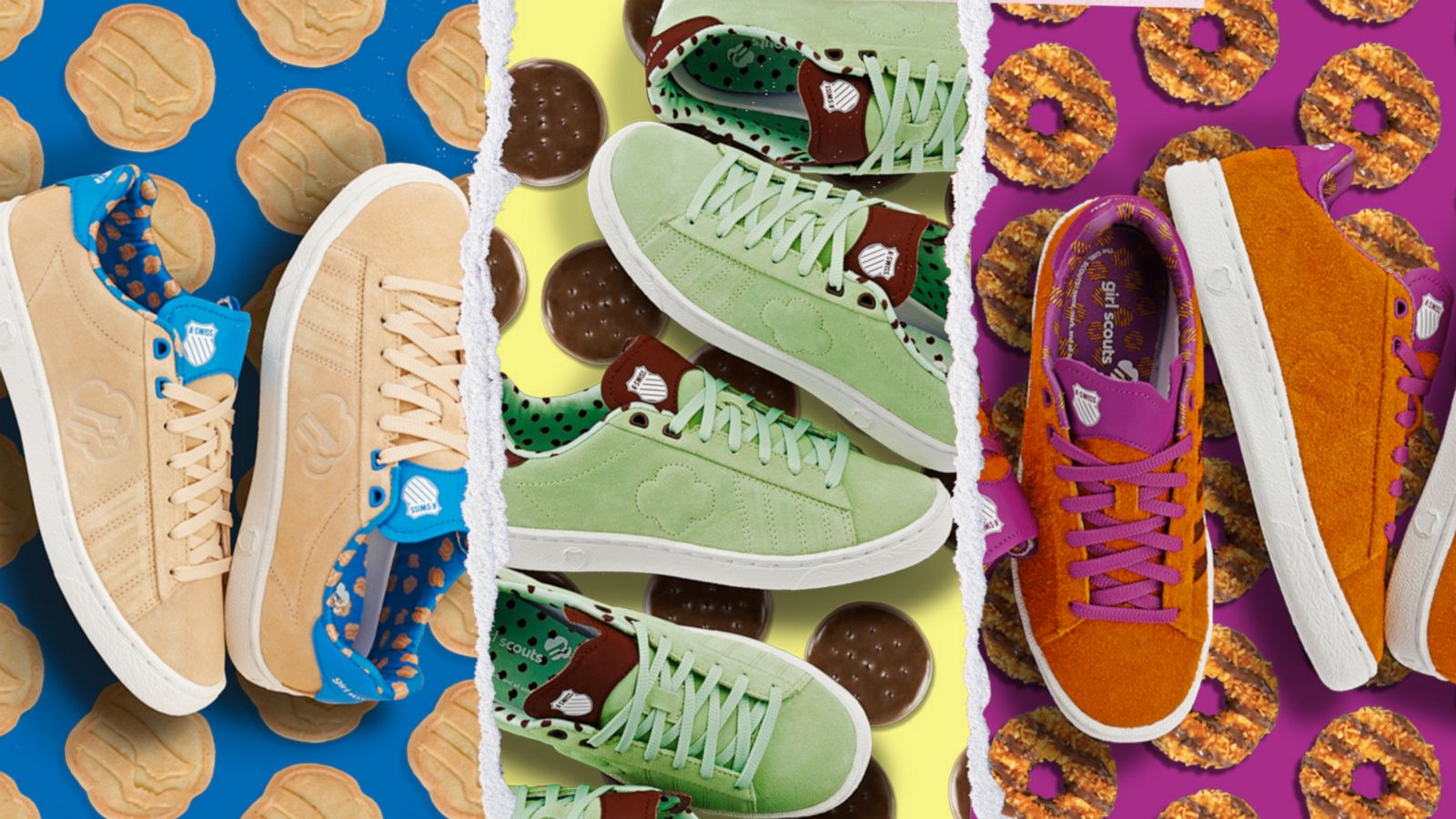 PHOTO: Girl Scout Cookie Themed Sneakers