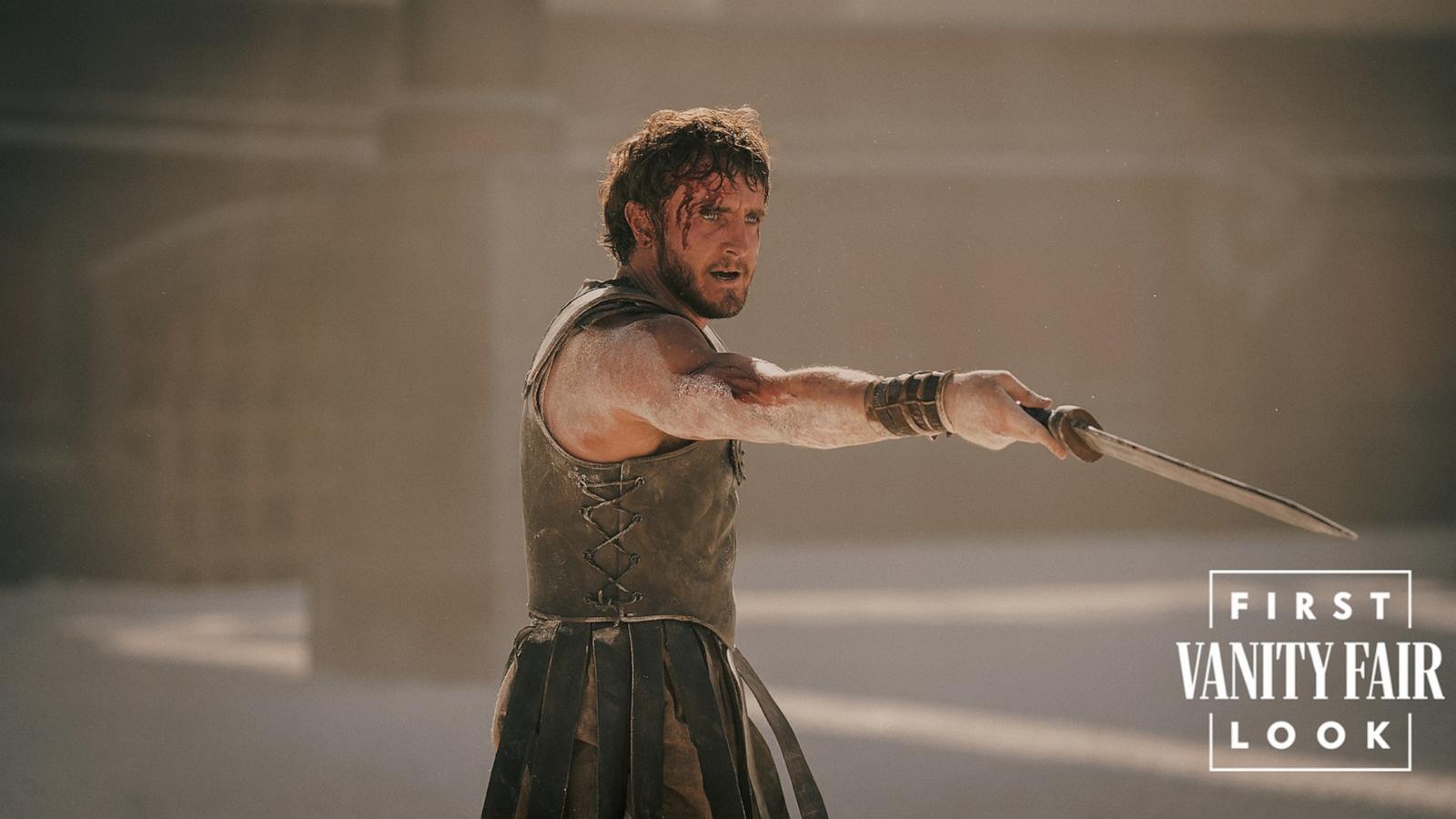 PHOTO: Paul Mescal stars in the new "Gladiator II."