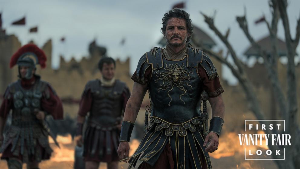 PHOTO: Pedro Pascal stars in the first look images for "Gladiator II."