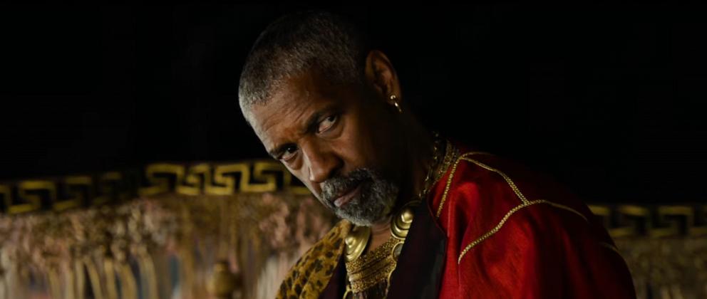 PHOTO: Denzel Washington appears in a still from the official trailer for "Gladiator II."