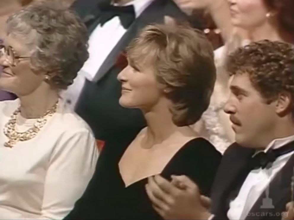 PHOTO: Glenn Close is pictured at the Academy Awards in 1983, where she was nominated for Best Supporting Actress.