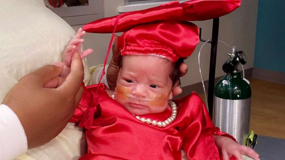 PHOTO: Gloria Mariselda Patten was discharged from South Texas Health System McAllen after spending 80 days in the NICU.