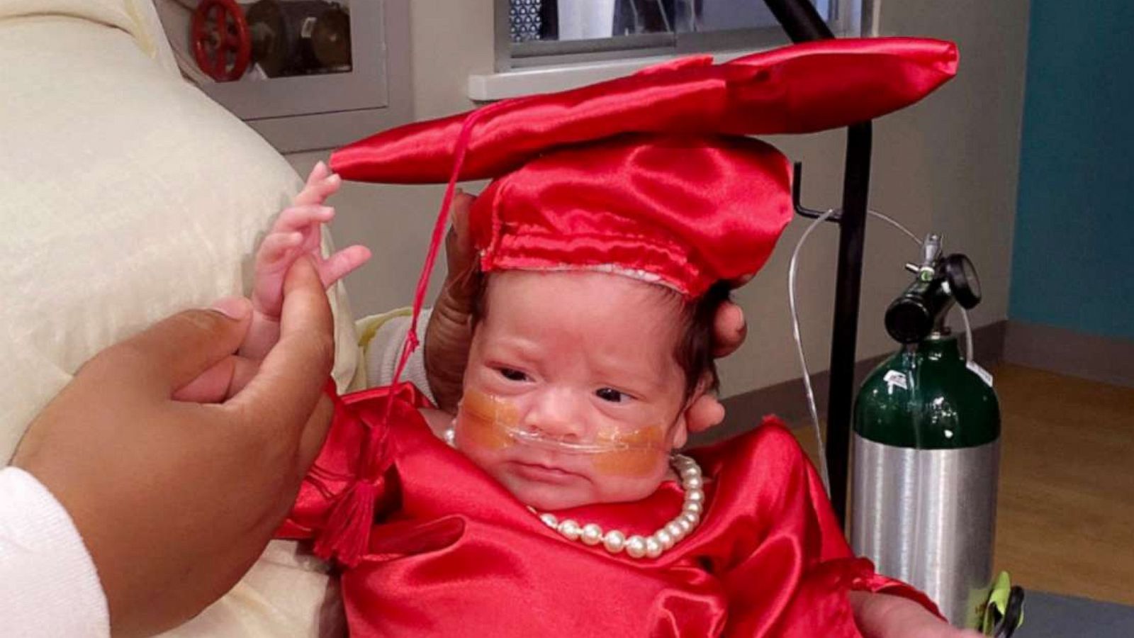 PHOTO: Gloria Mariselda Patten was discharged from South Texas Health System McAllen after spending 80 days in the NICU.