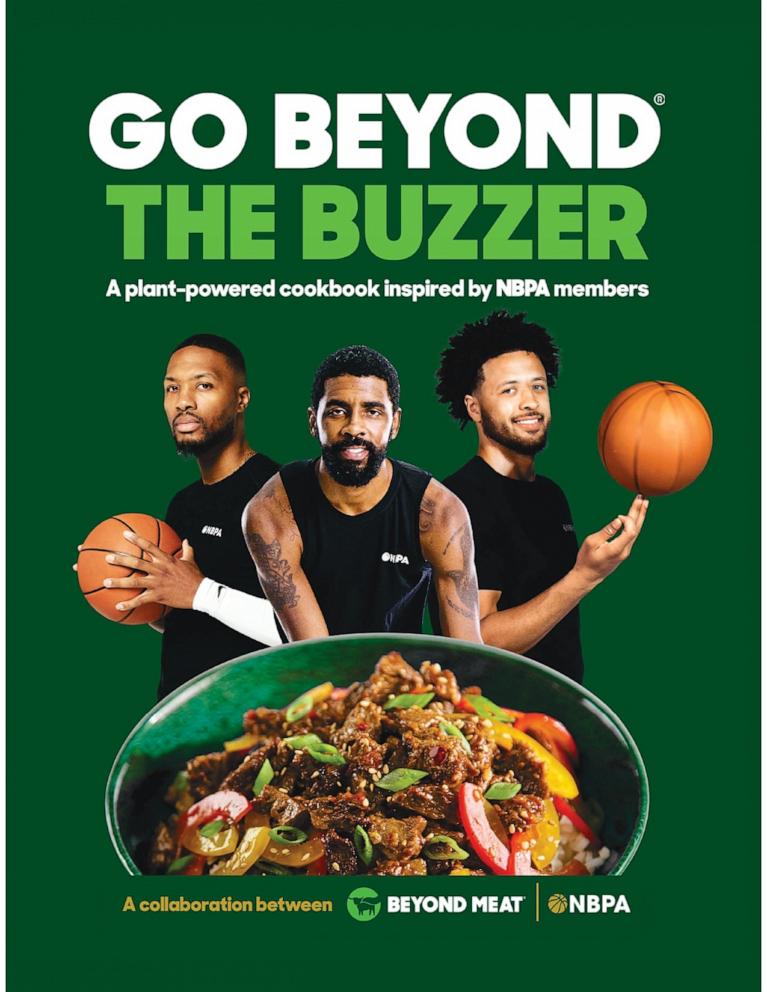 PHOTO: A new cookbook from the NBA Players Association in partnership with Beyond Meat.