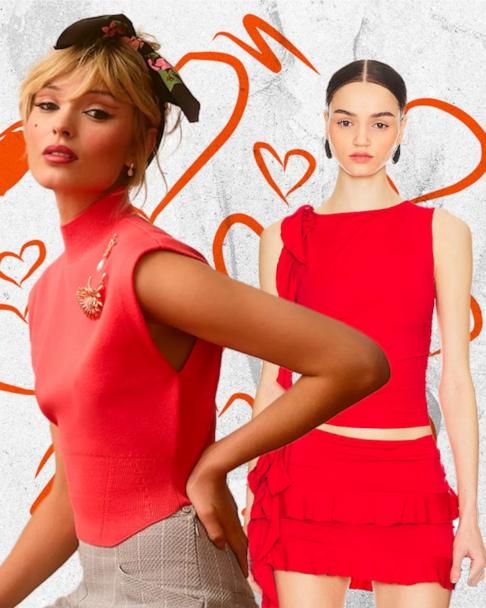 18 going-out tops for winter occasions, including Valentine's Day