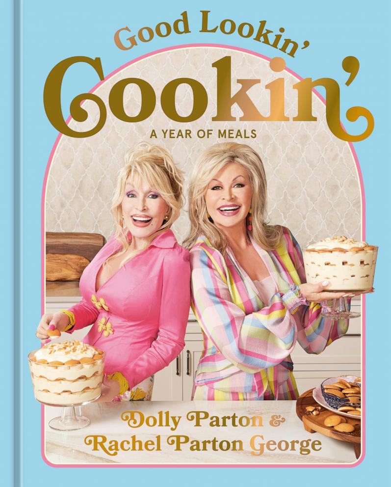 PHOTO: This image shows the cover of "Good Lookin' Cookin," a new cookbook by Dolly Parton and her sister Rachel Parton George.