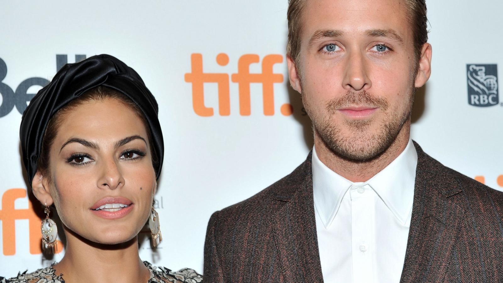 PHOTO: Eva Mendes and Ryan Gosling attend "The Place Beyond The Pines" premiere in Toronto, Canada, Sep. 7, 2012.