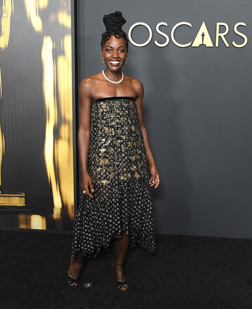 PHOTO: Lupita Nyong'o attends the Academy of Motion Picture Arts and Sciences 15th Governors Awards at the Ray Dolby Ballroom in Hollywood, Calif. Nov. 17, 2024.