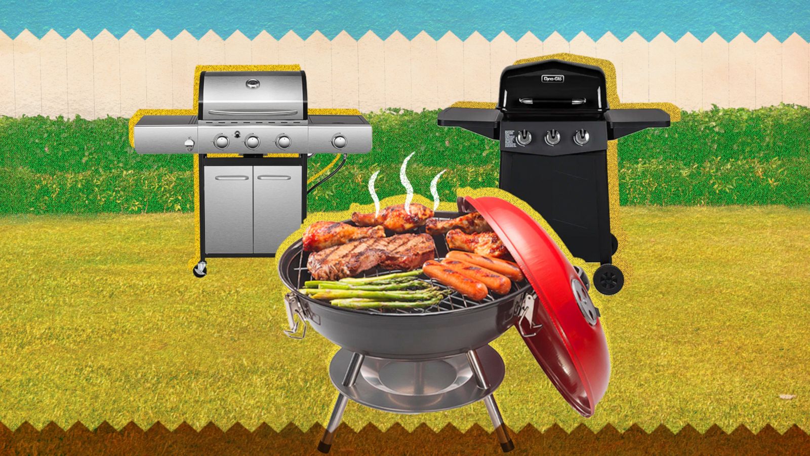 Shop charcoal grills and more for your next spring or summer