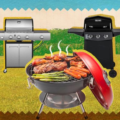 PHOTO: Shop highly rated outdoor charcoal and gas grills.