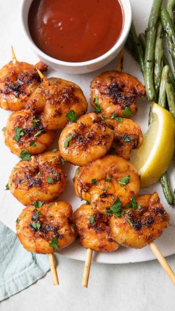 What's For Dinner? Healthy Grilled BBQ Shrimp Is A Perfect Summer Meal ...