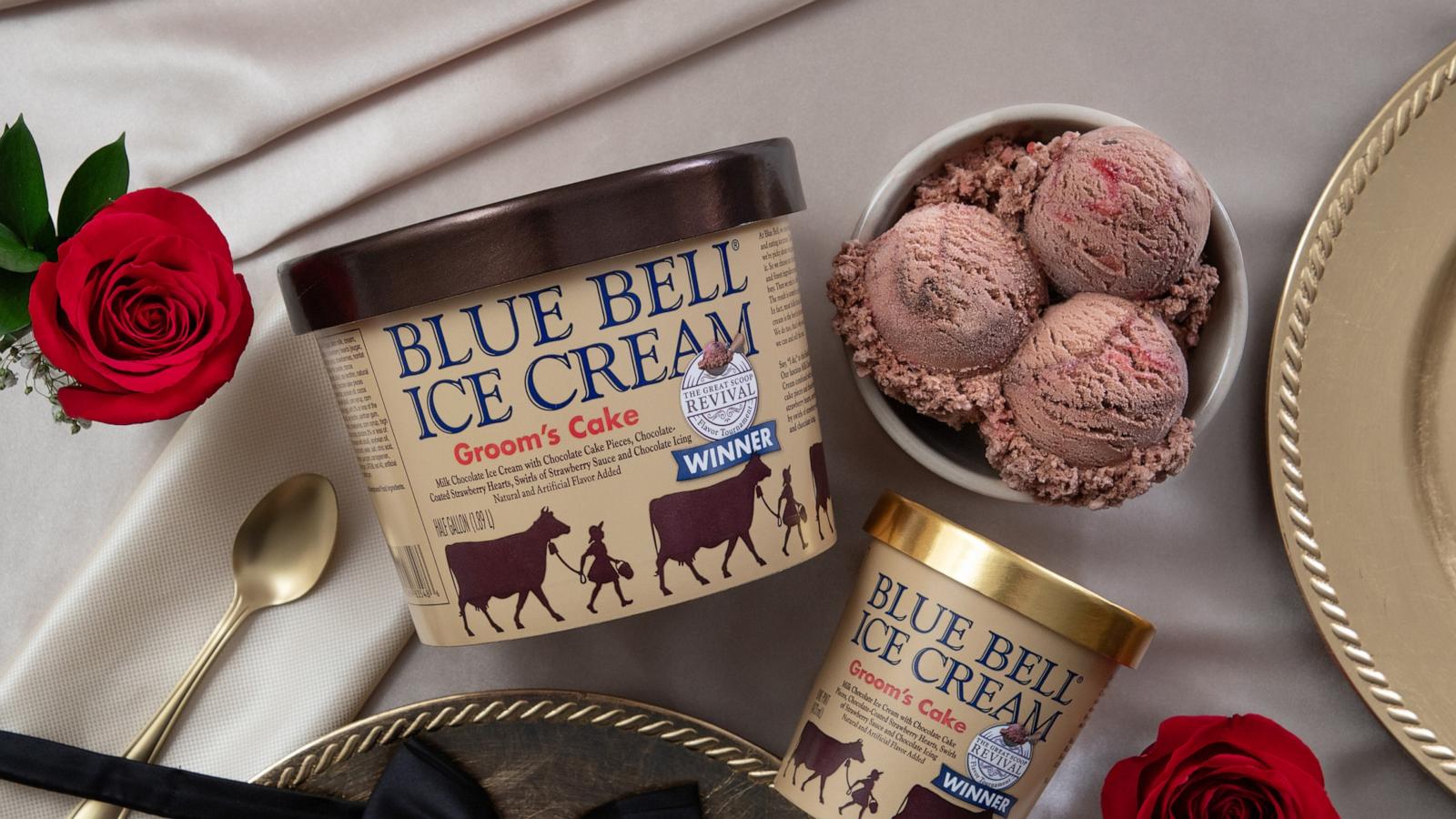 PHOTO: Blue Bell Creameries is bringing back their beloved Groom’s Cake Ice Cream flavor ahead of summer.