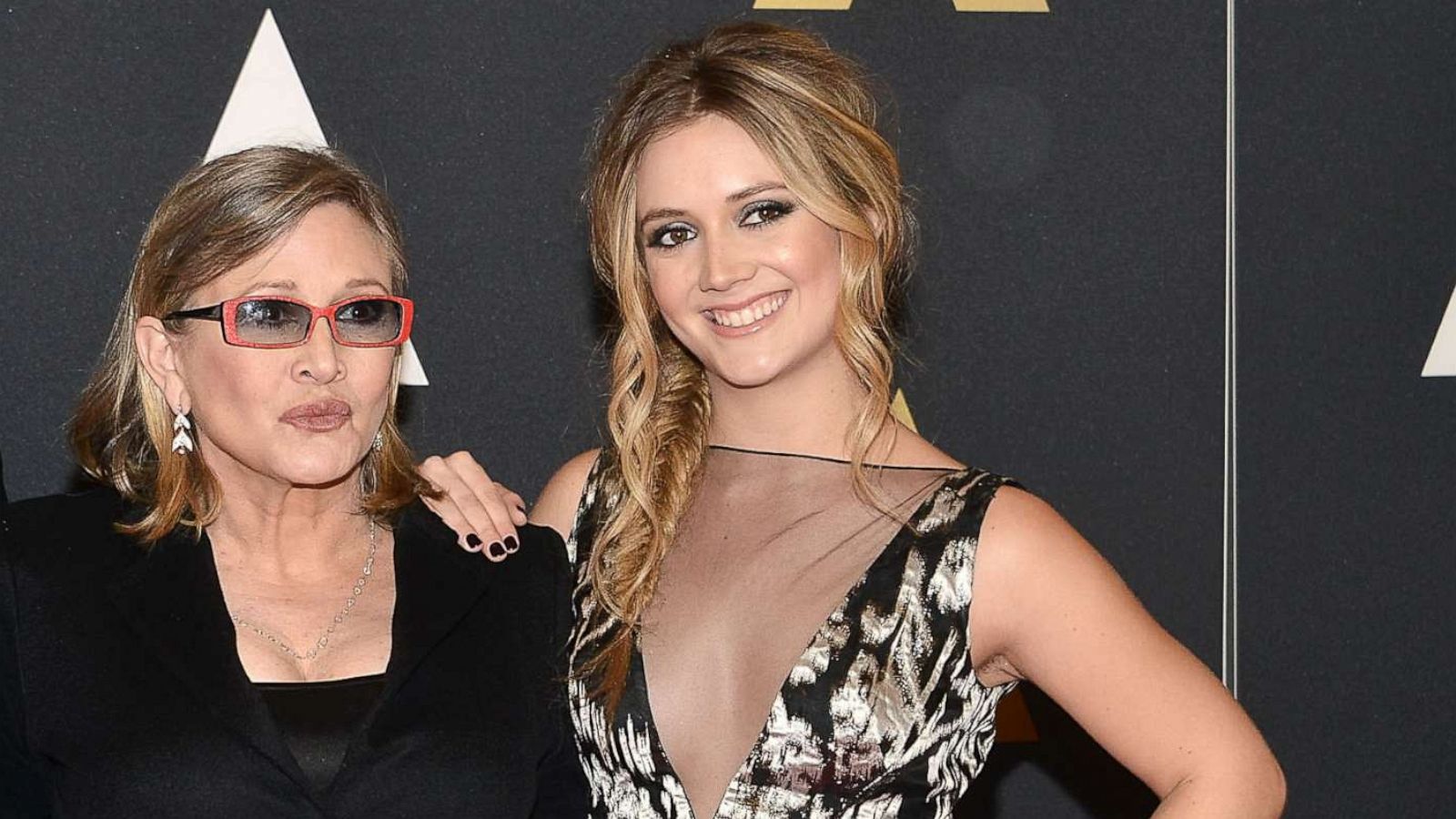 PHOTO: Carrie Fisher and her daughter Billie Lourd attend the Academy of Motion Picture Arts and Sciences' 7th Annual Governors Awards on Nov. 14, 2015 in Hollywood, Calif.