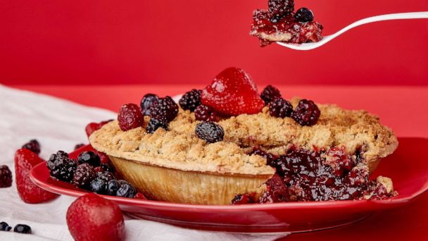 Fireman Derek's Guava Berry Pie recipe - Good Morning America