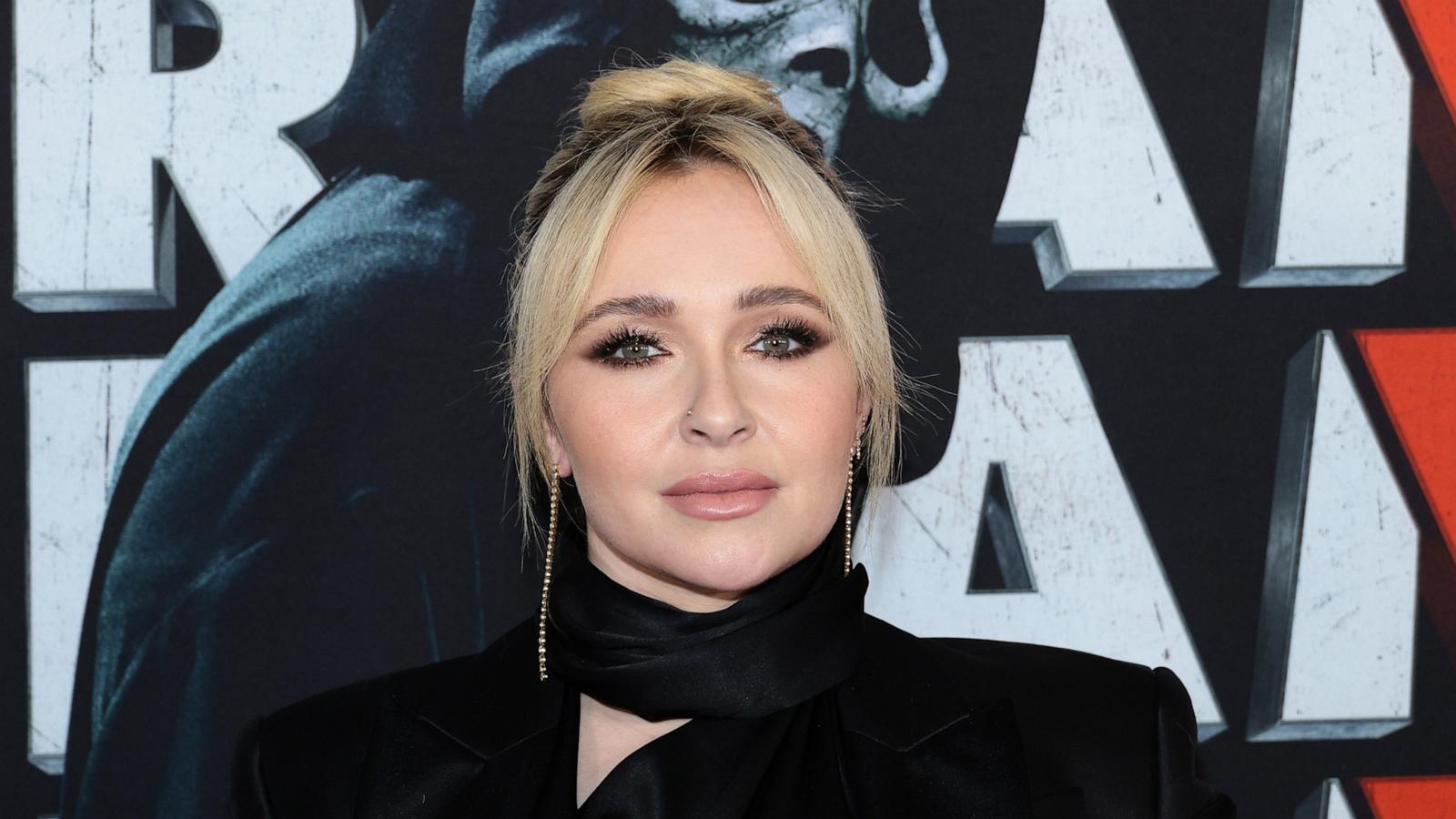 PHOTO: Hayden Panettiere attends the world premiere of Paramount's "Scream VI" at AMC Lincoln Square Theater on March 06, 2023 in New York City.