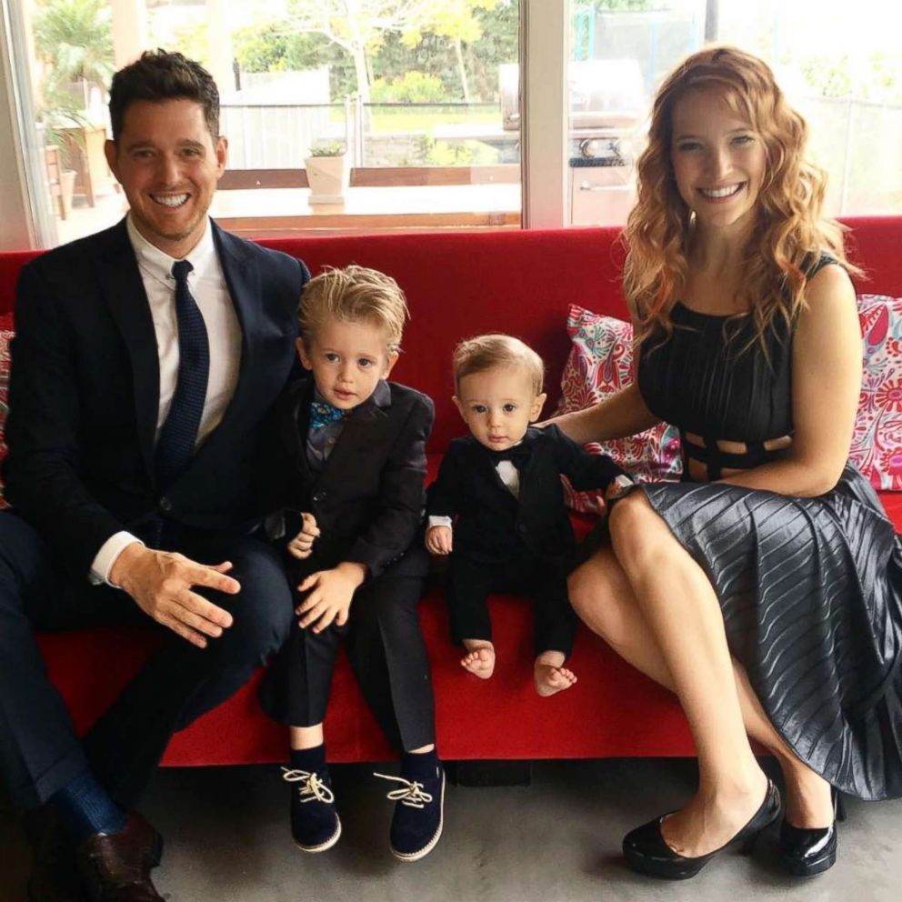 PHOTO: Michael Buble posted this photo on Instagram on October 16, 2016.