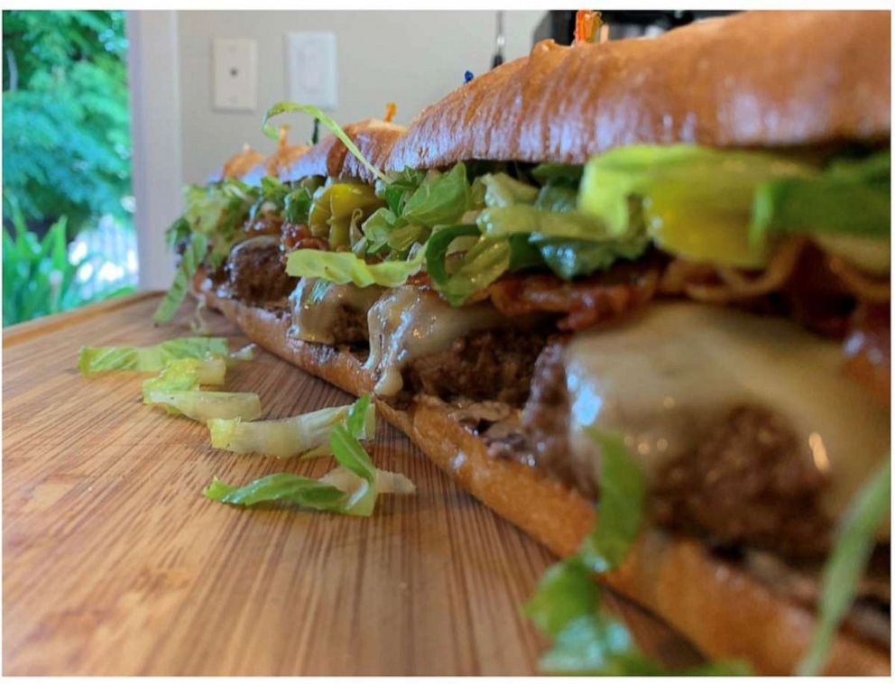 PHOTO: Chef Ryan Scott's Italian slider party hoagie takes burgers to the next level.
