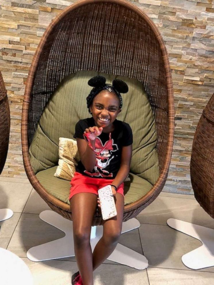 PHOTO: Jaidyn Faith Avant at the Magic Kingdom Park at the Disney World Resort in Florida.