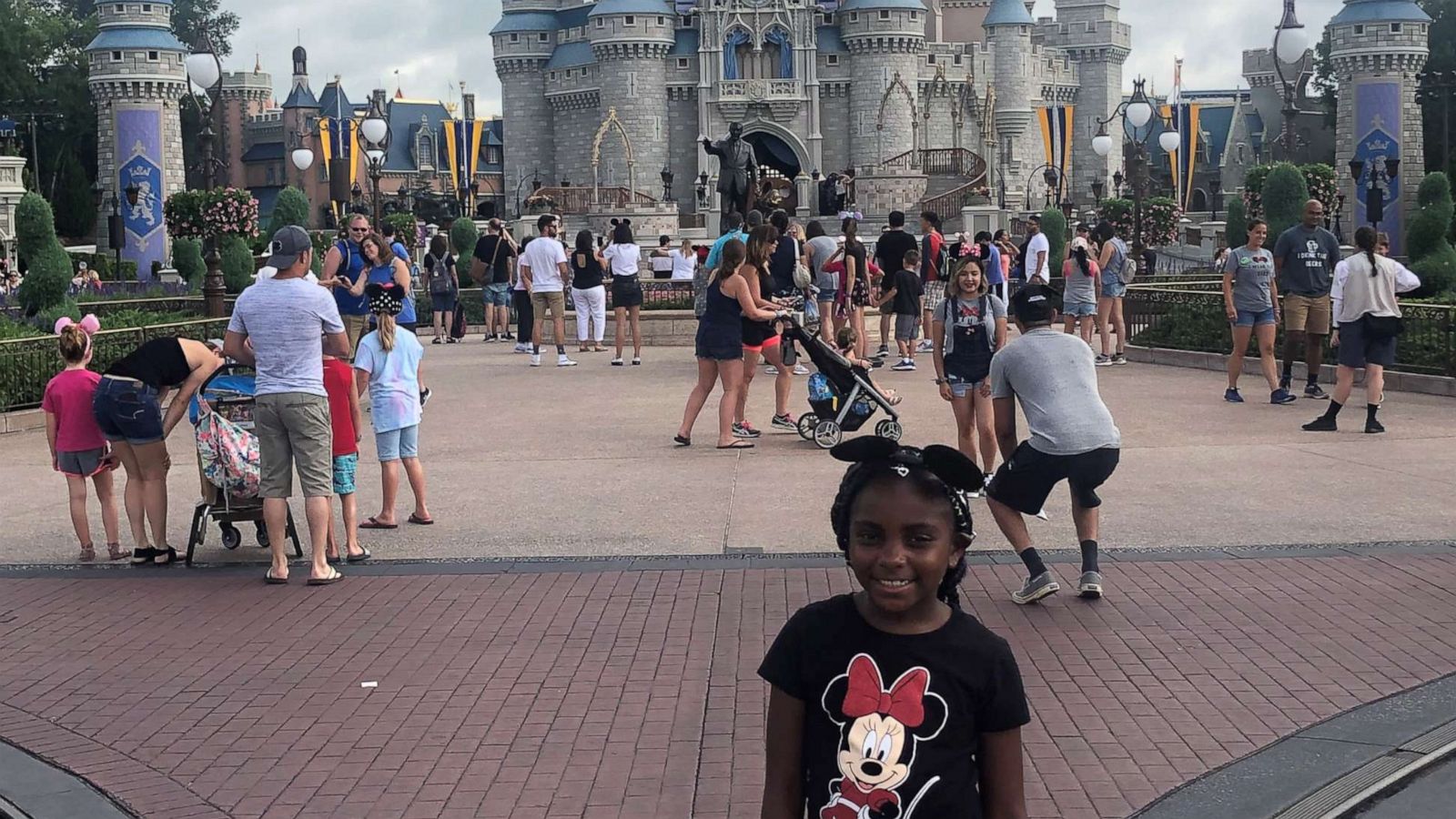 PHOTO: Jaidyn Faith Avant at the Magic Kingdom Park at the Disney World Resort in Florida.