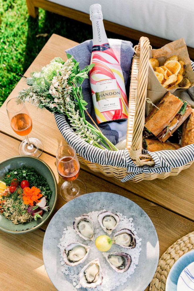 PHOTO: The new Chandon American Summer rosé bottle is perfect to enjoy outside.