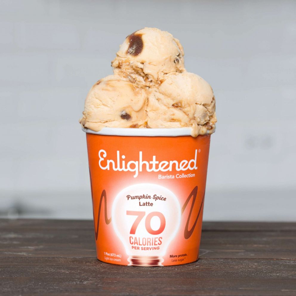 PHOTO: Pumpkin spice latte ice cream from the Enlightened Barista Collection.