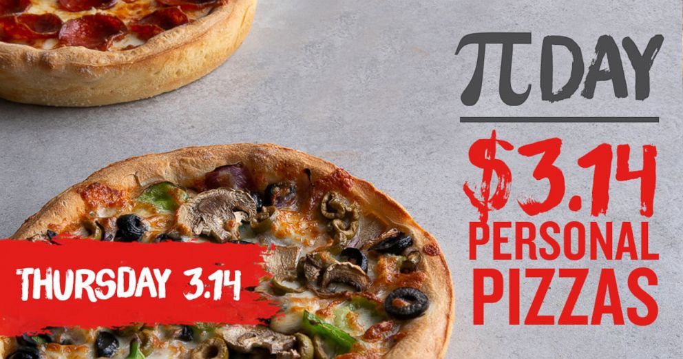PHOTO: Fresh Brothers will offer personal pizzas for $3.14 on March 14 in honor of Pi Day.