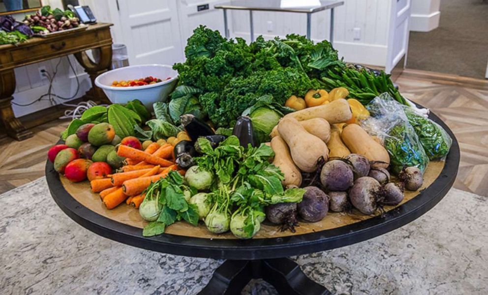 PHOTO: Fresh produce provided to train chefs at the James Beard Foundation boot camp.