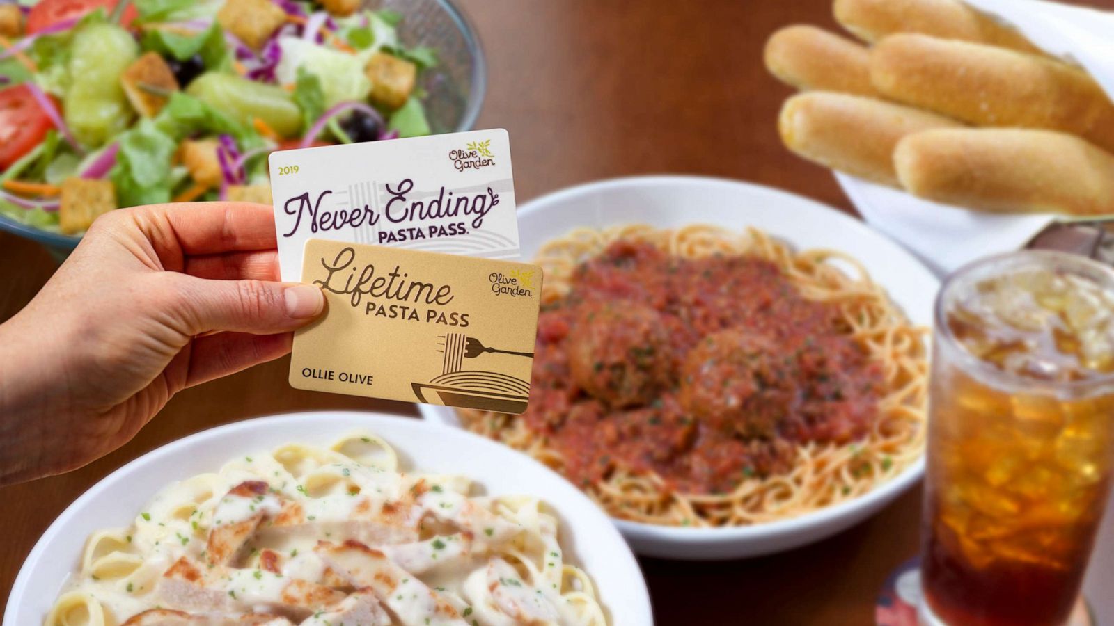 Olive Garden Fans Can Snag An Exclusive Lifetime Pasta Pass For