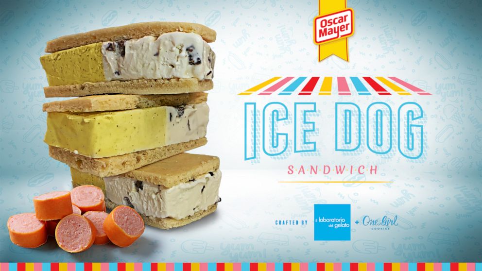 PHOTO: Oscar Mayer and il laboratorio del gelato created the dessert "ice dog."
