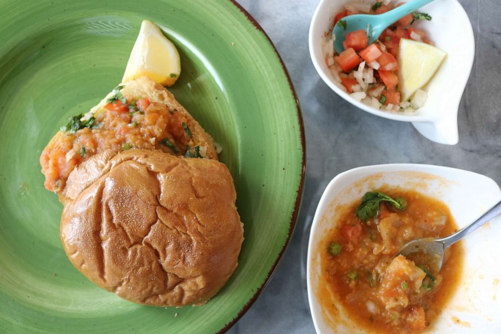 PHOTO: Pav Bhaji is an Indian dish much like sloppy joes that can be made in the Instant Pot.