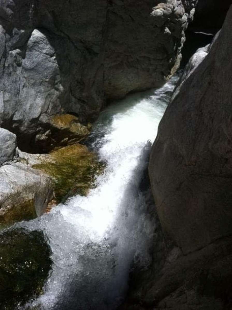 PHOTO: An undated photo of the waterfall in Arroyo Seco, California.