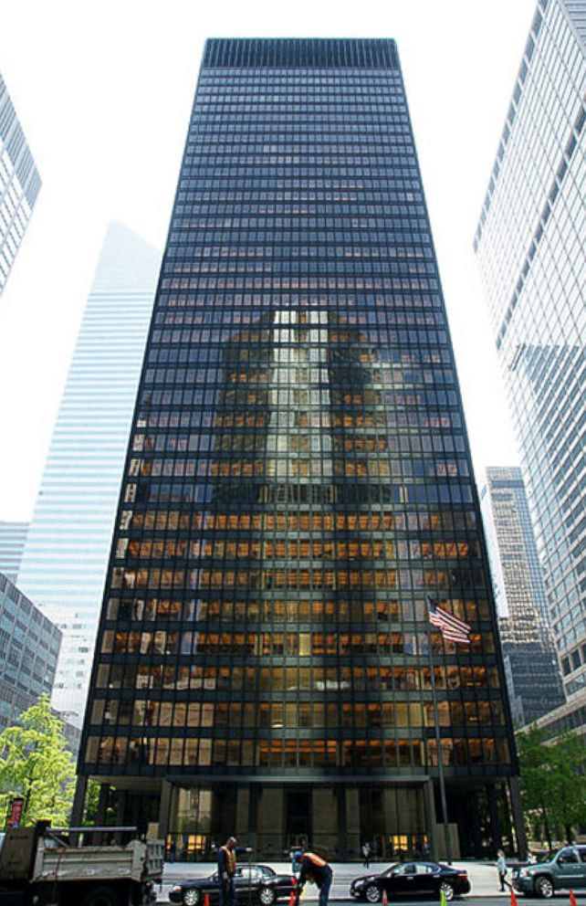 PHOTO: The Seagram building in New York City where "Scrooged" was filmed.