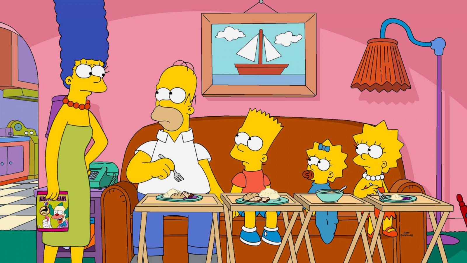 PHOTO: The Simpsons are pictured in a promotional image from 2016.