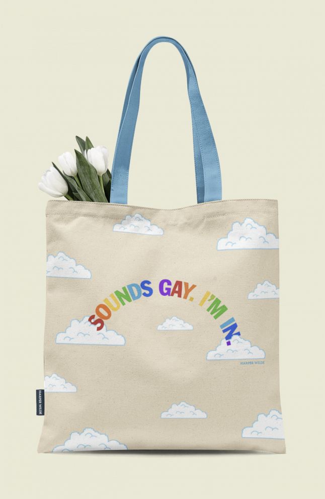 Love Rainbow Pride Tote Bag, Celebrate Pride Month with Love LGBT