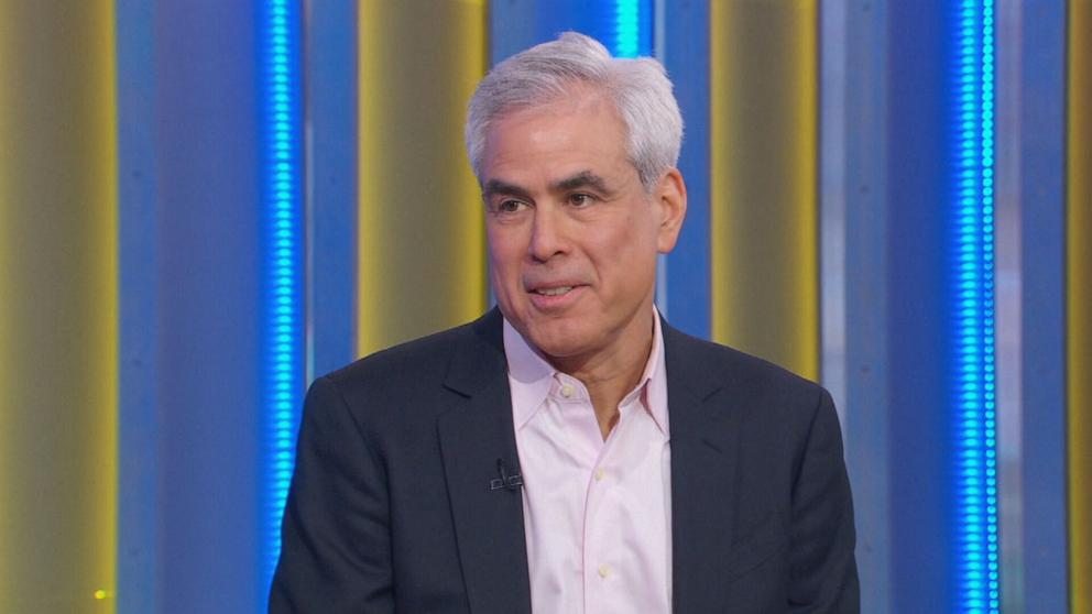 PHOTO: "Anxious Generation" author Jonathan Haidt speaks with Rebecca Jarvis on "Good Morning America," March 26, 2024.