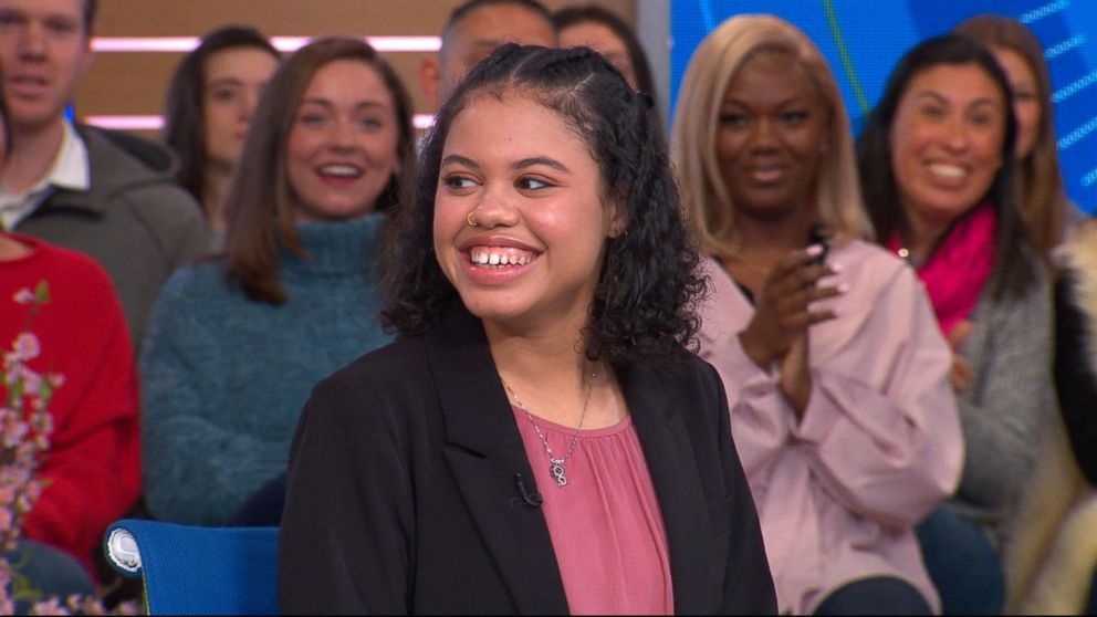 PHOTO: Haley Taylor Schlitz a 16-year-old who was accepted to nine law schools talks to "Good Morning America," about her achievements in academics at such a young age.