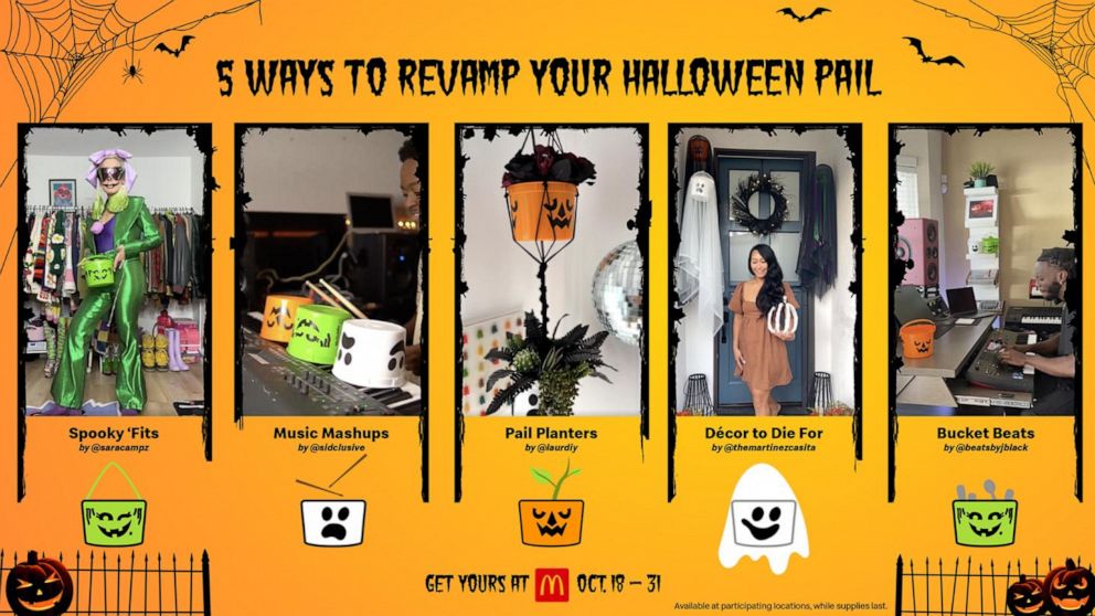 Halloween Happy Meal pails return to McDonald's for nostalgic