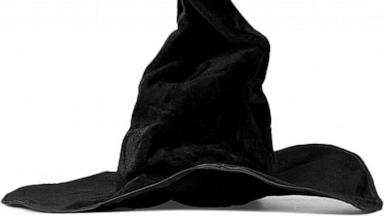 PHOTO: Halloween Witch Party Cosplay Large Black Witch Hat on Amazon