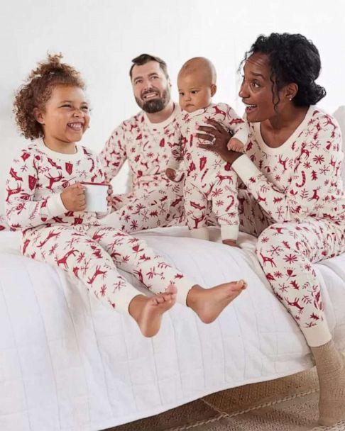 Best matching holiday family pajamas 