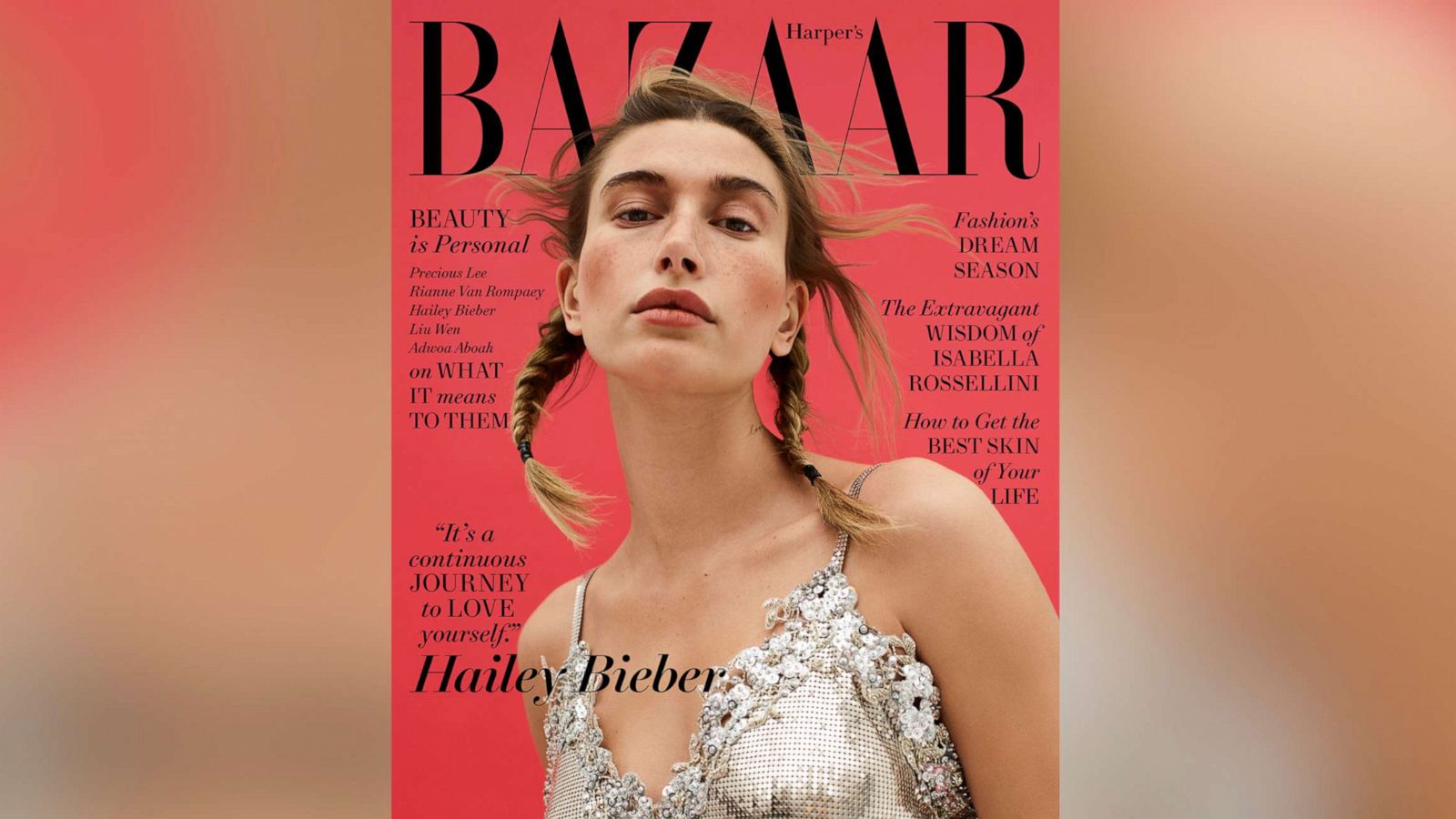 Harper's Bazaar spotlights Hailey Bieber, Precious Lee, others for May 2021  beauty issue - ABC News