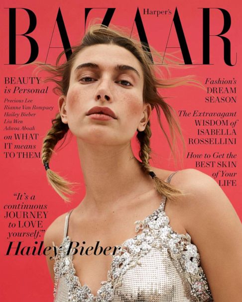 Harper's Bazaar spotlights Hailey Bieber, Precious Lee, others for