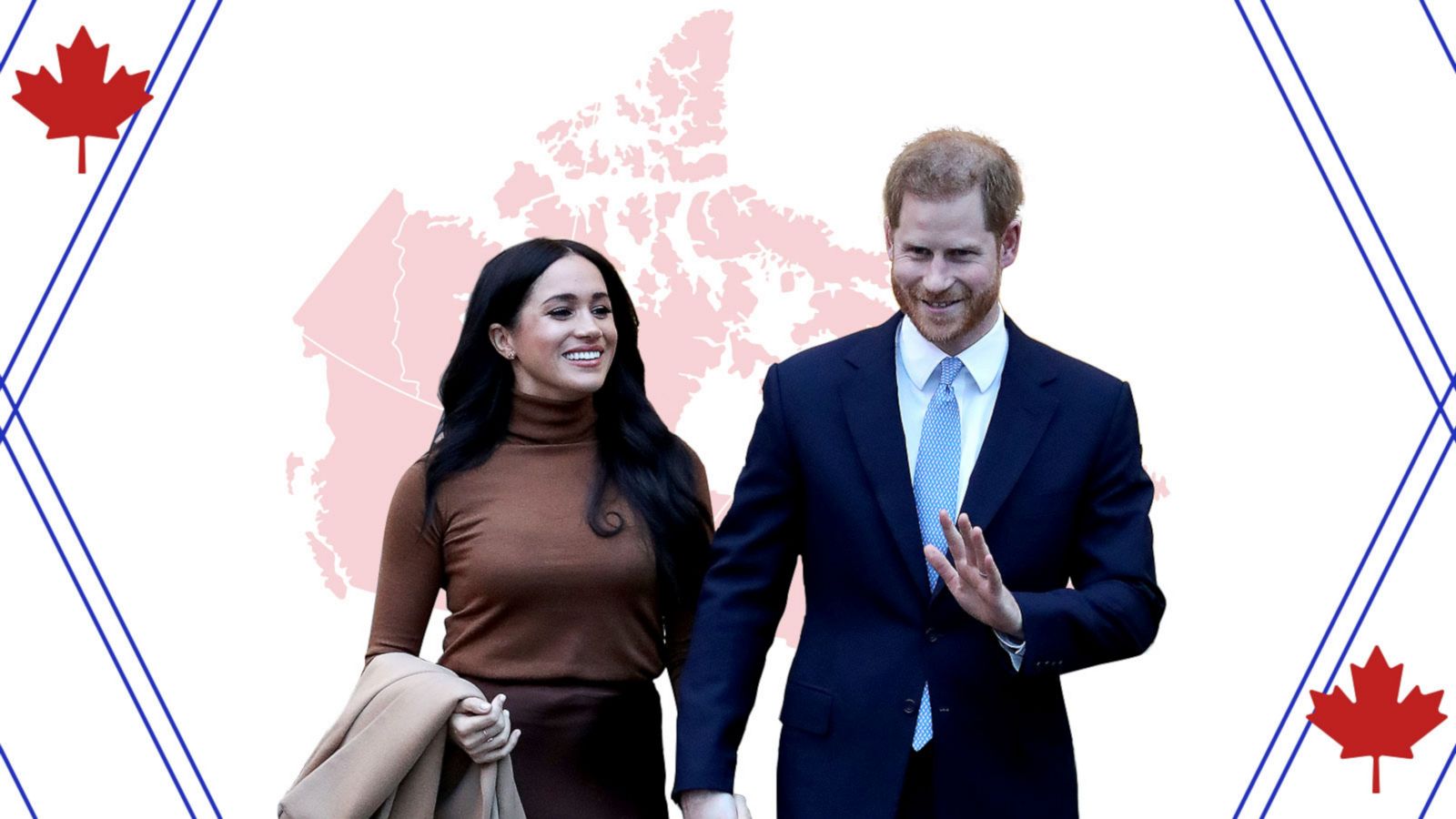 PHOTO: Prince Harry and Meghan will live in the U.K. and Canada as they transition to new royal roles.