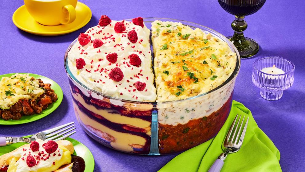 PHOTO: HelloFresh created a limited-edition meal kit inspired by the "Friend's" Thanksgiving episode where Rachel makes a trifle.